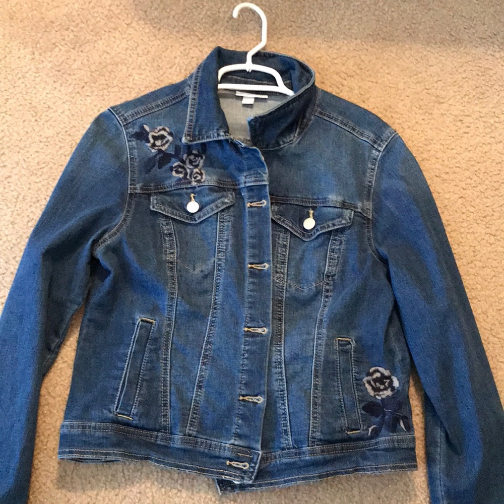 Embroidered Jean jacket